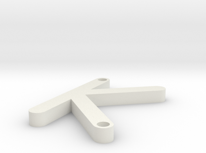 K OCR A EXTENDED 3d printed
