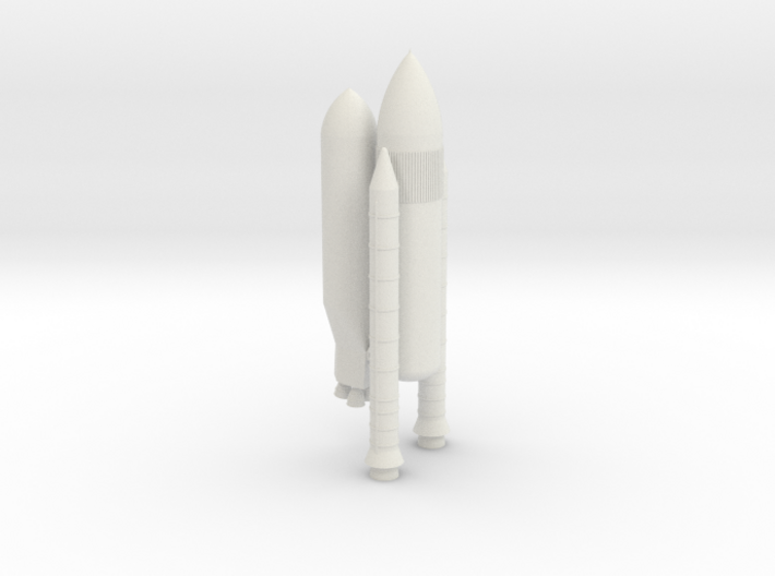 Shuttle-Derived HLV Cargo (Scale 1:400) 3d printed