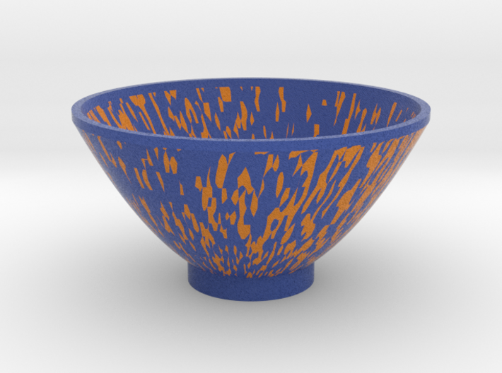 DRAW bowl - glitch 3d printed