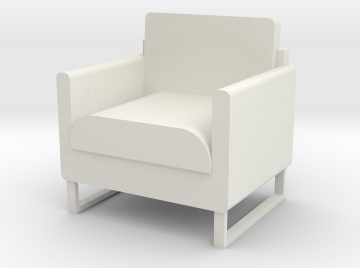 1/2&quot; scale Arm Chair 3d printed
