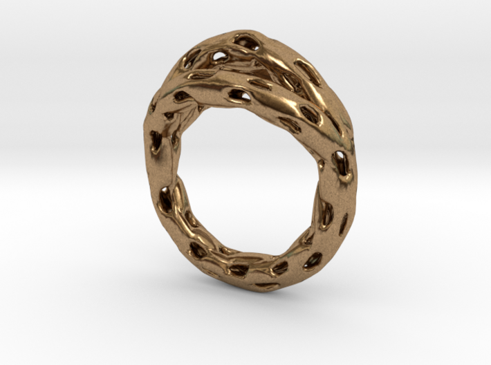 Goldmine Ring 3d printed