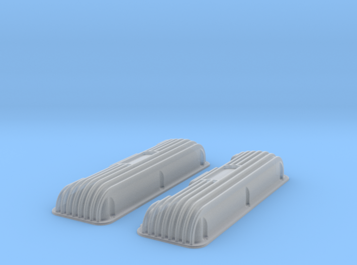 1 12 409 Finned No Logo Valve Covers File 3d printed