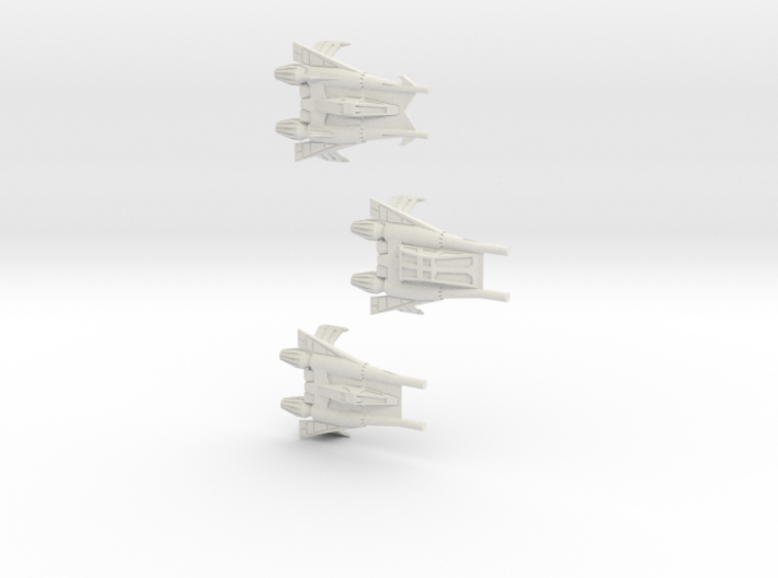 Thunder Fighter Variants 1/200 3d printed