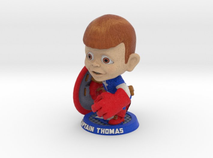 Captain Thomas (large) 3d printed