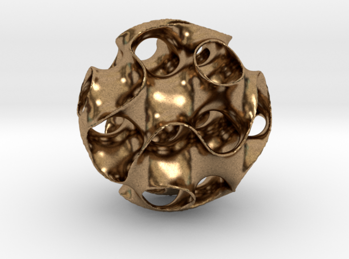 Schwartz D Sphere, small 3d printed
