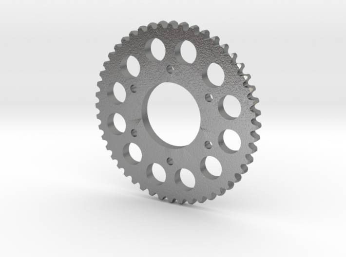 Motorcycle Sprocket Pendant or Golf Ball Marker 3d printed