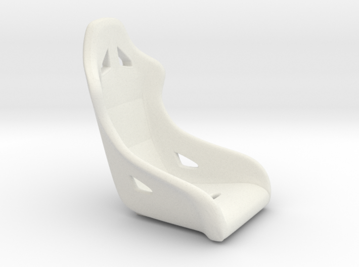 1/16 Scale Modern Racing Seat Single 3d printed