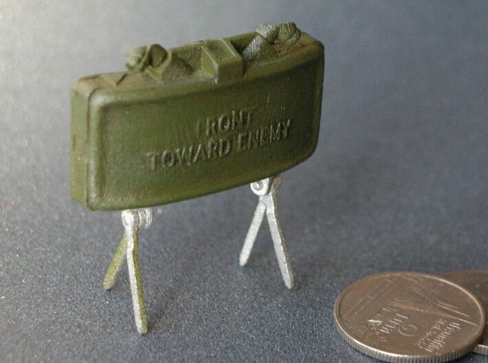 Claymore Mine 1:6 3d printed Printed and painted