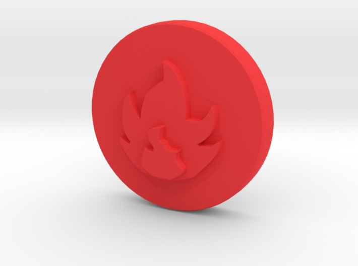 Fire Element 3d printed 