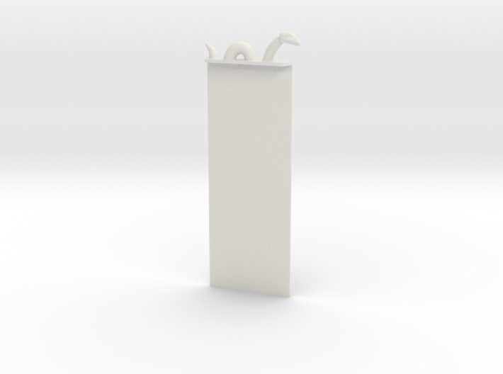 Loch Ness Bookmark 3d printed