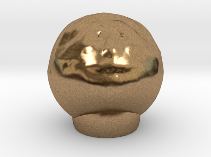 Sculptris Tinkercad mans head 3d printed