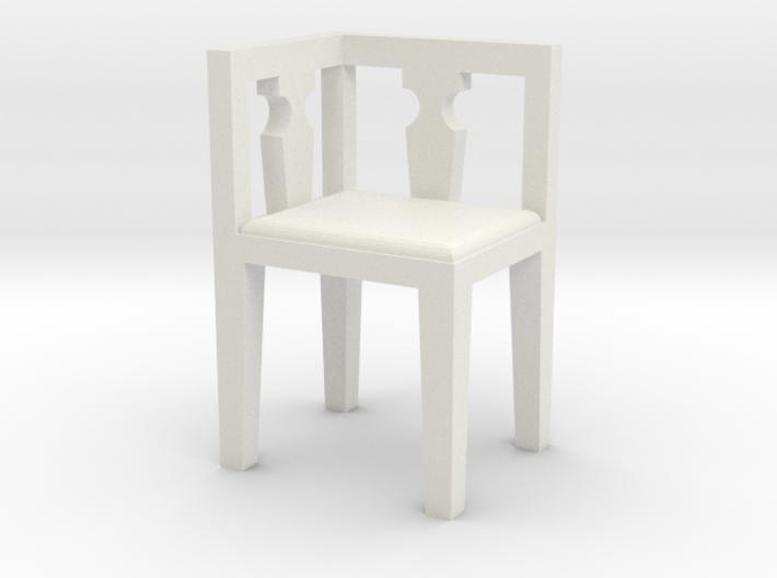 1:48 Corner Chair 3d printed 