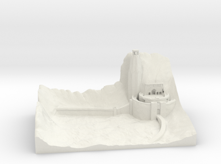 The Lord of the Rings - Helm's Deep 3d printed