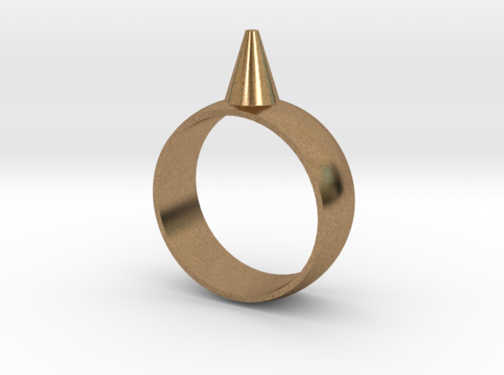 223-Designs Bullet Button Ring Size 8.5 3d printed