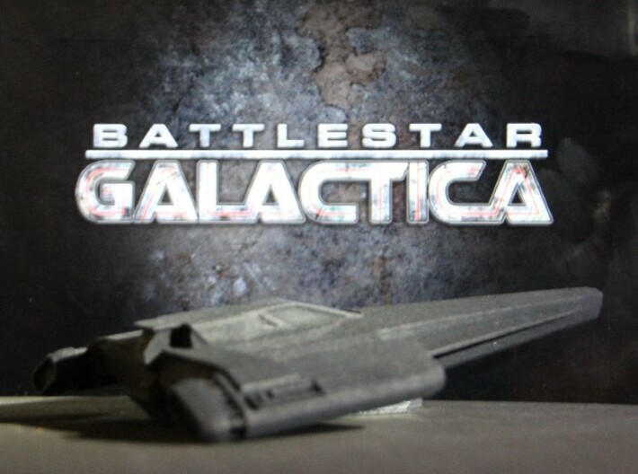 Blackbird in Flight (Battlestar Galactica) 3d printed