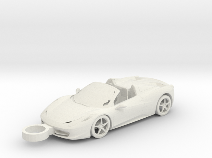 Ferrari 458 Italia Keychain 3d printed