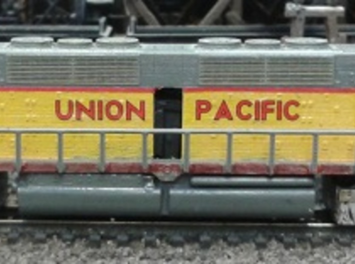 EMD DD35 Dummy N Scale 1:160 3d printed Union Pacific DD35