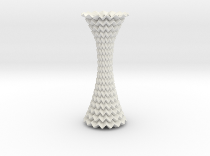 Decorative Column Tessellated Extended 3d printed