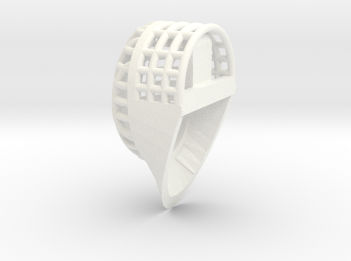 Fencing Mask Pendant 3d printed
