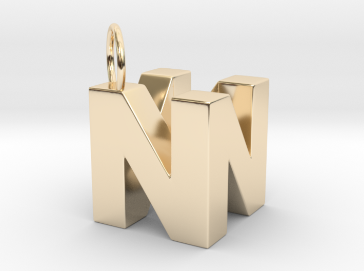 N64 Logo - SOLID 3d printed