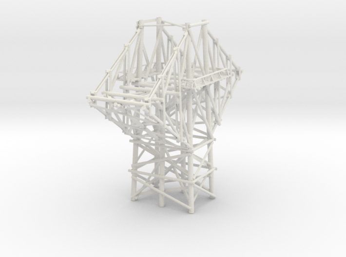 1-160 Bridge River Kwai Structural Pylon 3d printed 