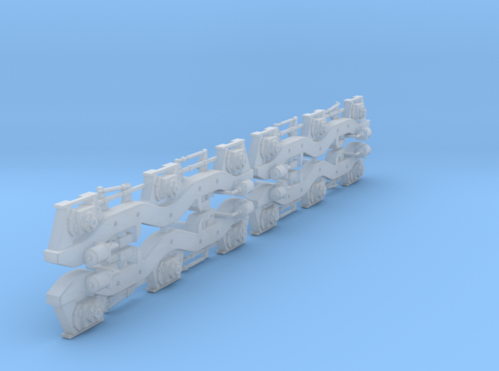 HO Scale Conrail Flexicoil Sideframes for Athearn 3d printed