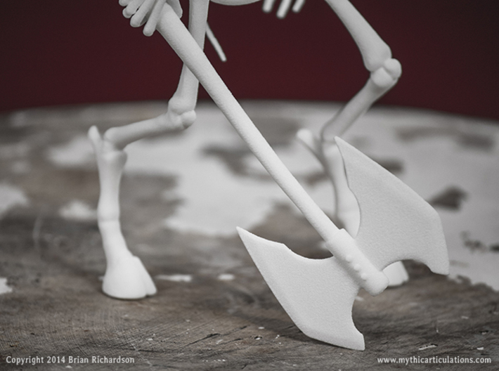 Minotaur Skeleton 3d printed 