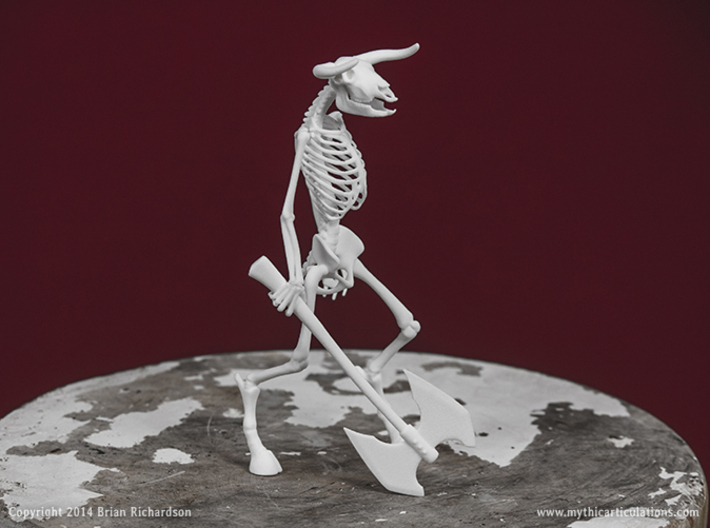 Minotaur Skeleton 3d printed 