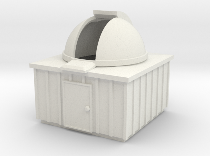 N Scale Observatory 3d printed