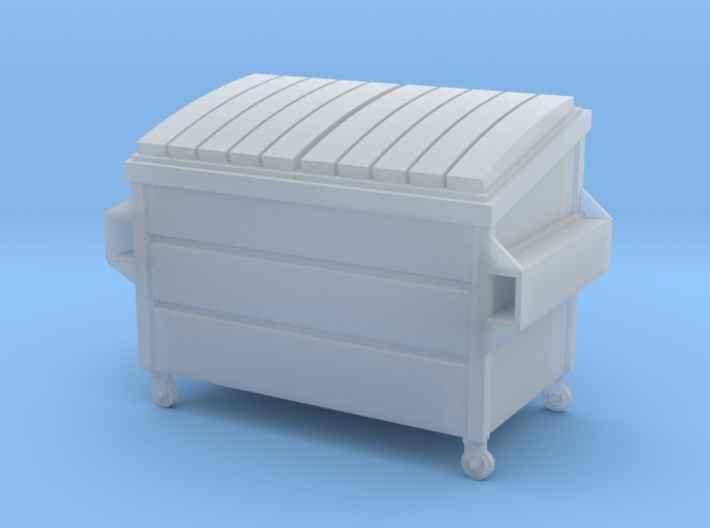 Dumpster Small in HO 3d printed