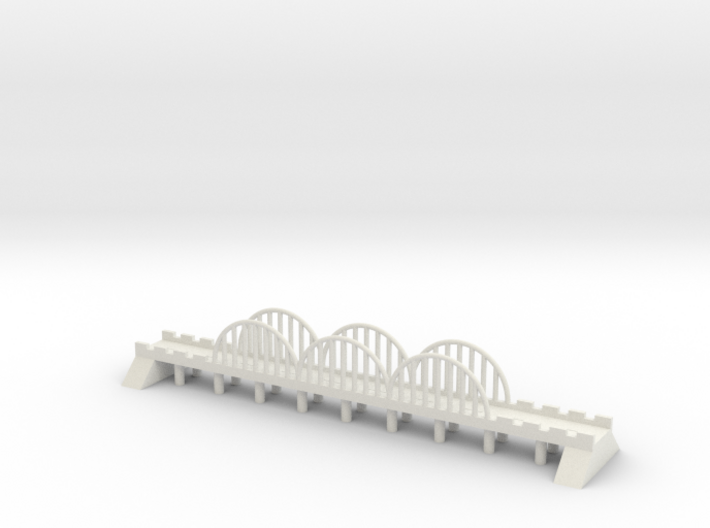 1/600 Steel Road Bridge 3d printed