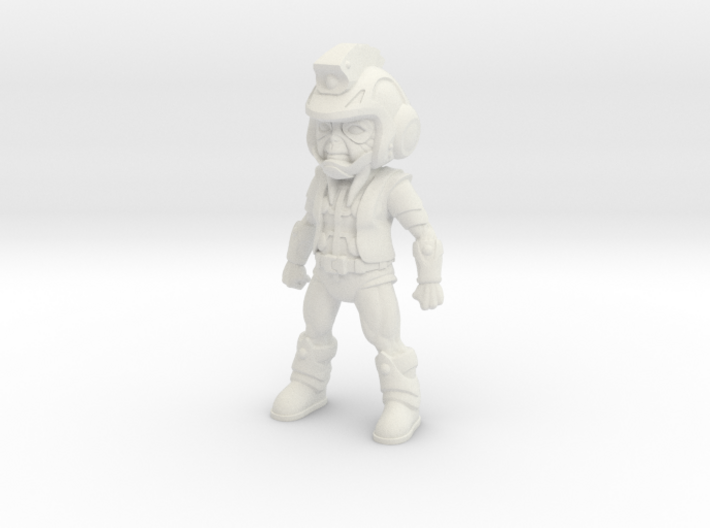 Primacron homage Space Monkey 2.75inch Transformer 3d printed