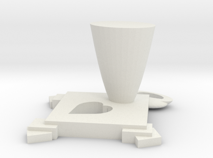 cup for love 3d printed