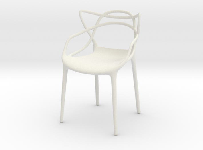 Masters Chair Miniature 1:12 3d printed 
