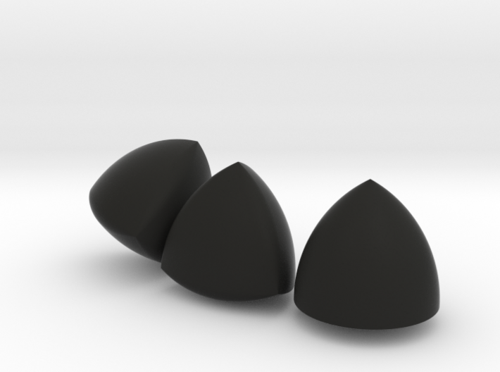 [Large] 3 Different Solids Of Constant Width 3d printed