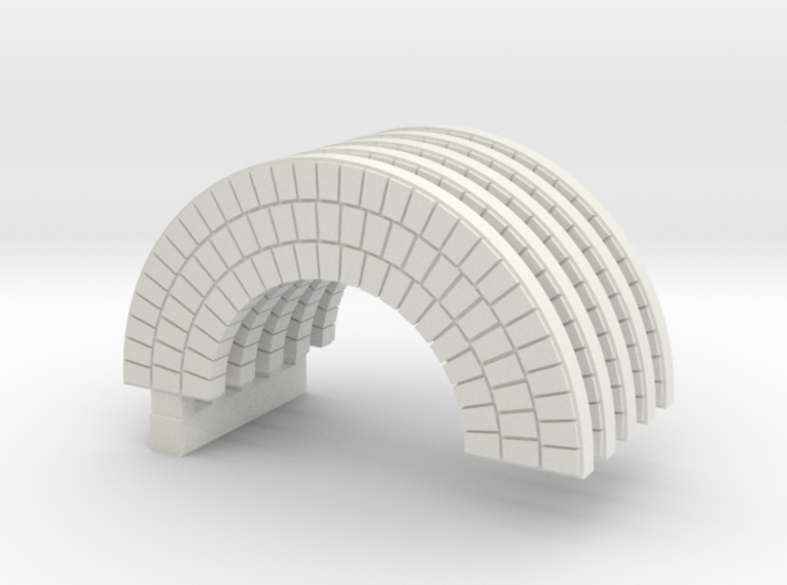 Brick Arch HO Modified X 5 3d printed