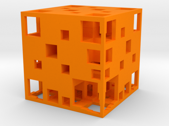 UA Menger Cube 40mm 3d printed