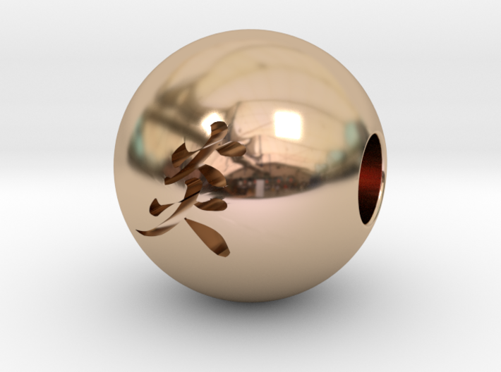 16mm Hono(Flame) Sphere 3d printed