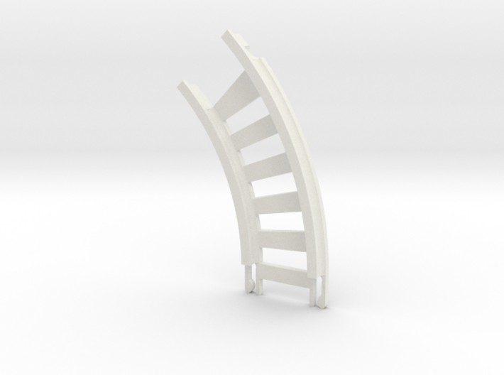 Toy Train Curve Track 3d printed