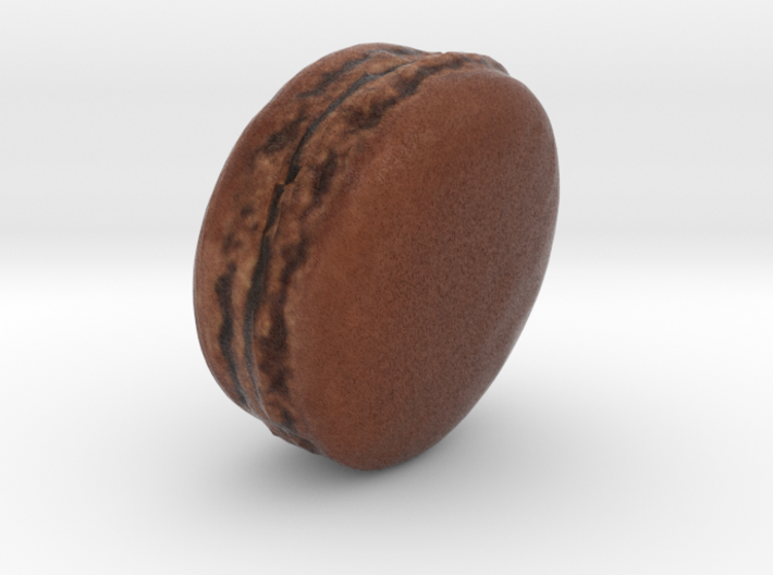 The Chocolate Macaron 3d printed