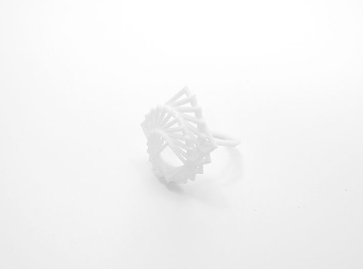 Arithmetic Ring (US Size 8) 3d printed