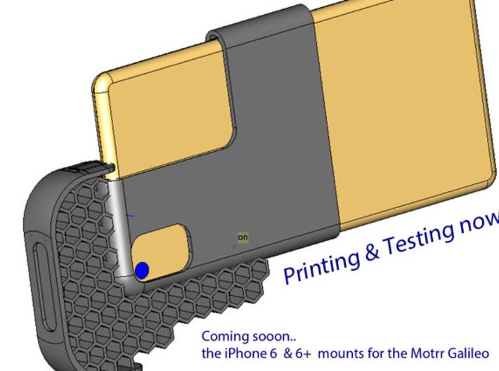 Motrr Galileo iPhone 5 & 5s  panorama nodal point  3d printed PLEASE PM me if you are interested in the iPhone 6 mount.
