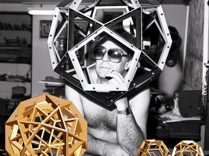 Polyhedral Sculpture #23B 3d printed