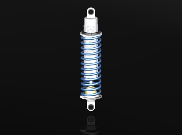 Koni Coilover Shock Assembly - .52 in. 3d printed Shown painted and assembled example