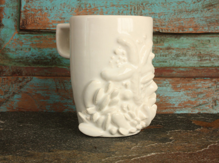 Under the Boardwalk Mermaid Mug 3d printed under the boardwalk mermaid mug in (discontinued) ceramic material