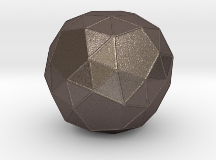 Snub Dodecahedron 3d printed