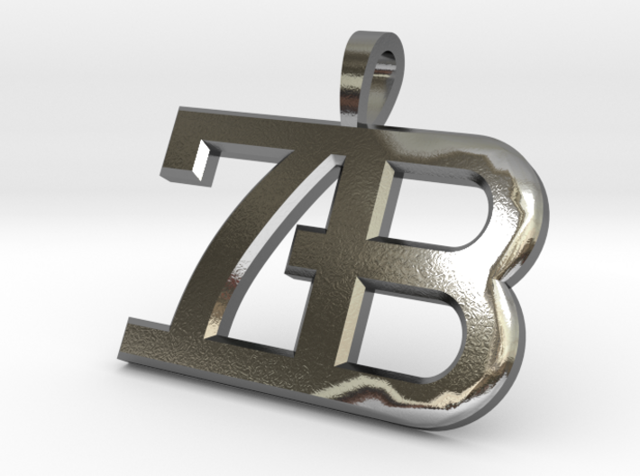 7B Seven Bridges Key Chain Pendant 40mm 3d printed