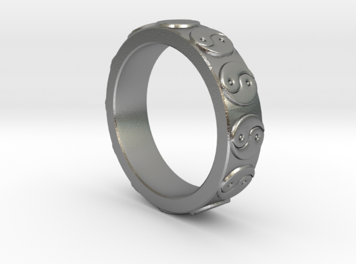 Yin Yang Ring - EU Size 62 3d printed