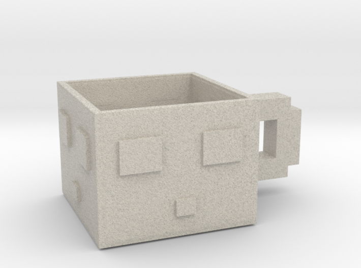 Minecraft Slime Teacup 5.5 Cm 3d printed