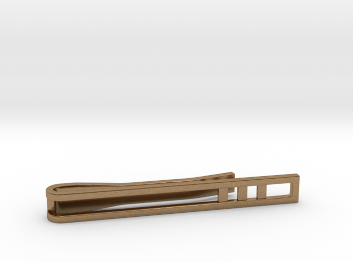 Minimalist Tie Bar - Triple Bar 3d printed